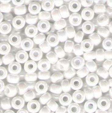 6-0420 White Opaque Luster